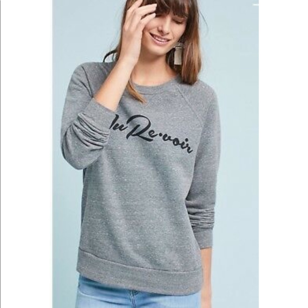 Anthropologie Au Revoir sweatshirt